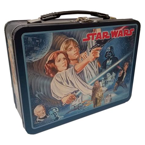 metal lunch box star wars|retro star wars lunch box.